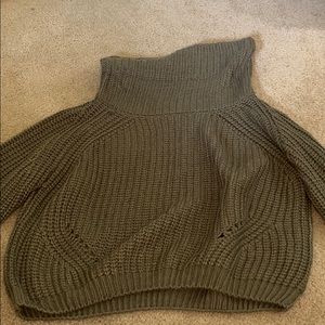 Green sweater